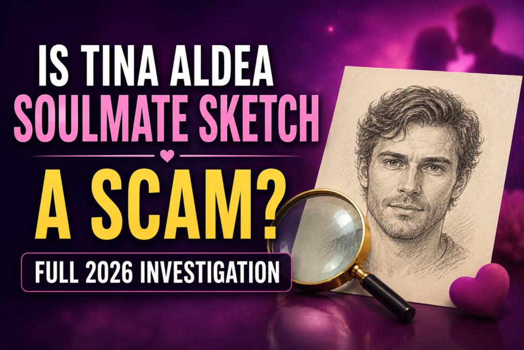 tina aldea soulmate sketch scam or legit 2026 usa investigation