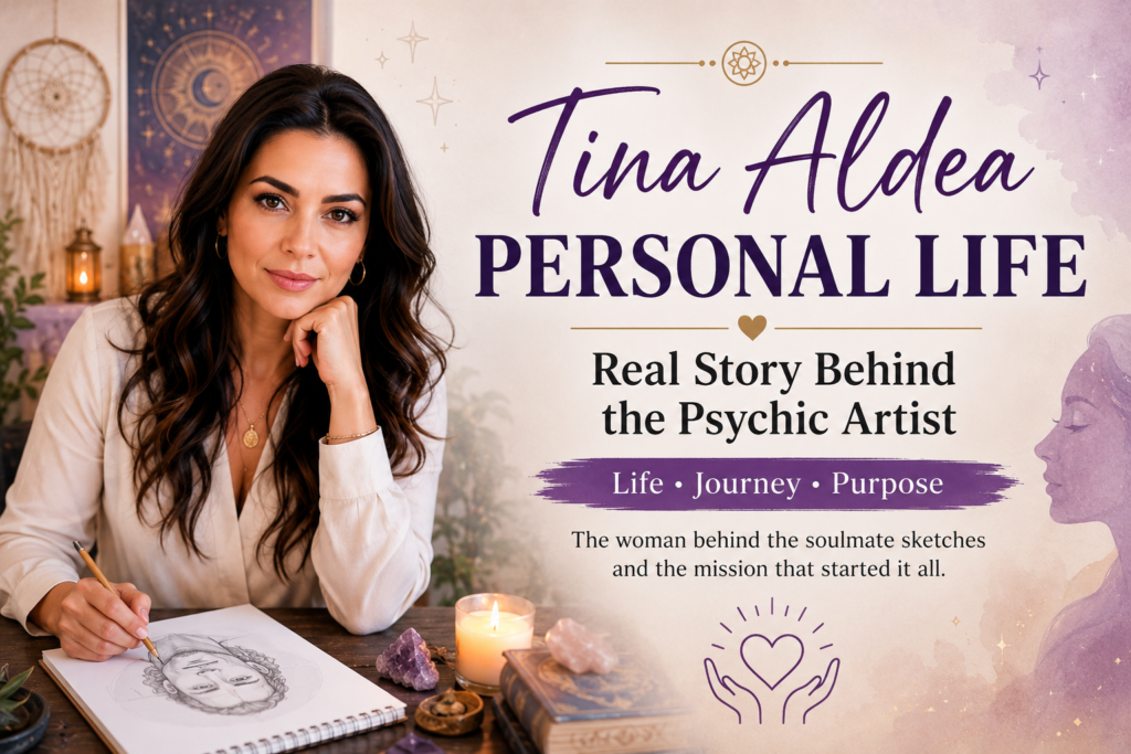 Tina Aldea personal life — psychic artist background 2026